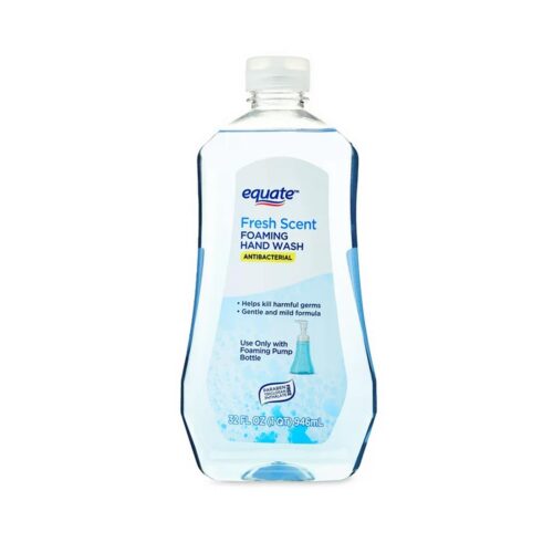 Equate Foaming Antibacterial Hand Wash, Fresh Scent, 32 fl oz